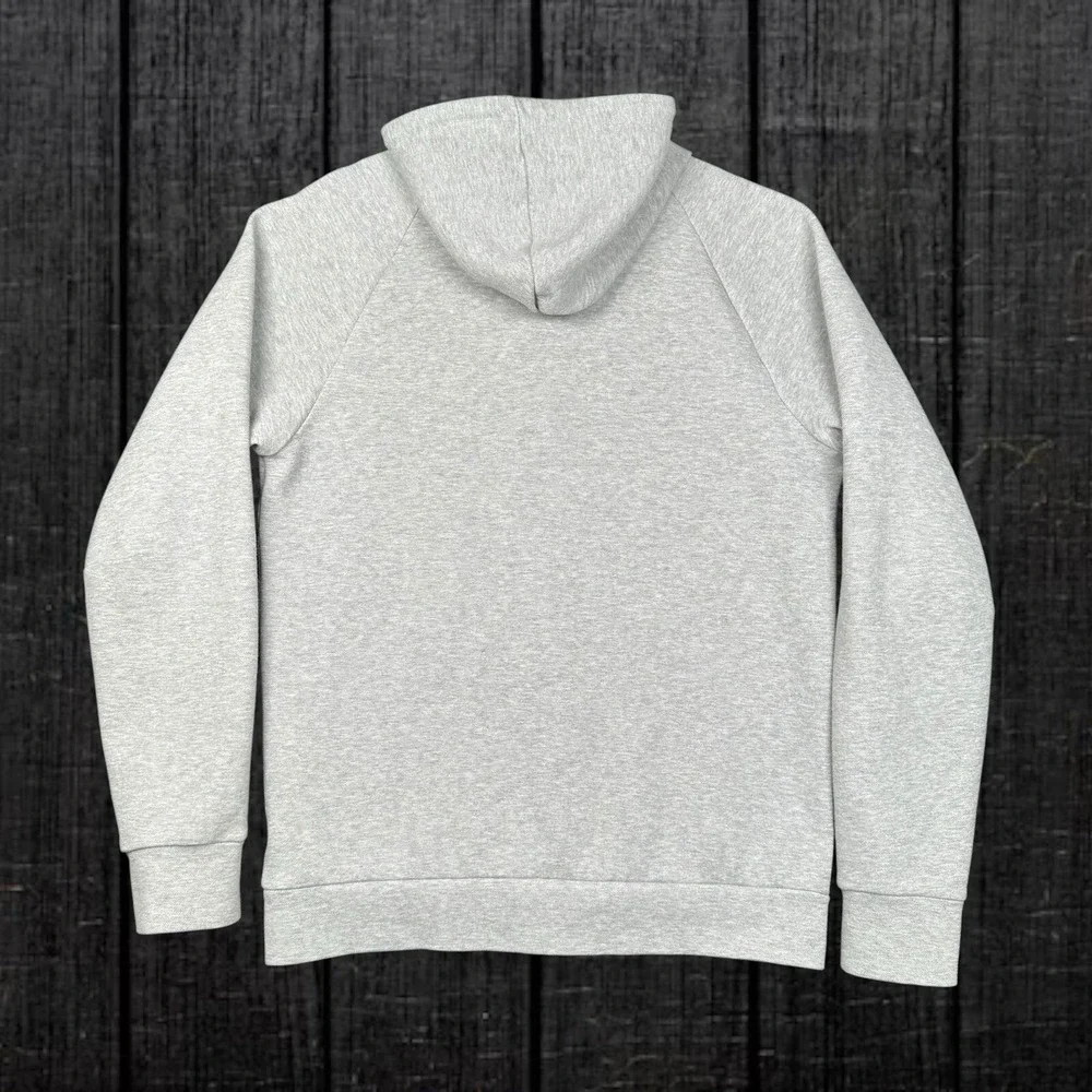 Adidas Chicago Fire FC Gray Full Zip Hoodie - Men's Medium
